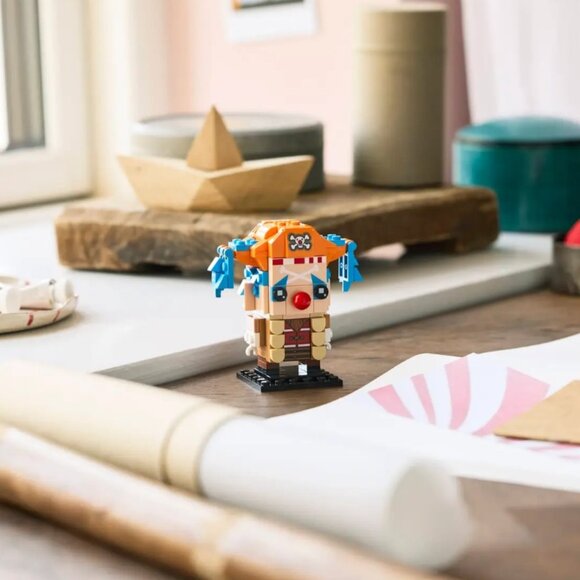 LEGO One Piece 40800 Netflix Brick Headz Buggy the Clown Figure New NIB - Picture 3 of 14